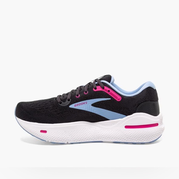 Brooks, size 9, color 082 - Ebony/Open Air/Lilac Rose - Picture 4 of 11